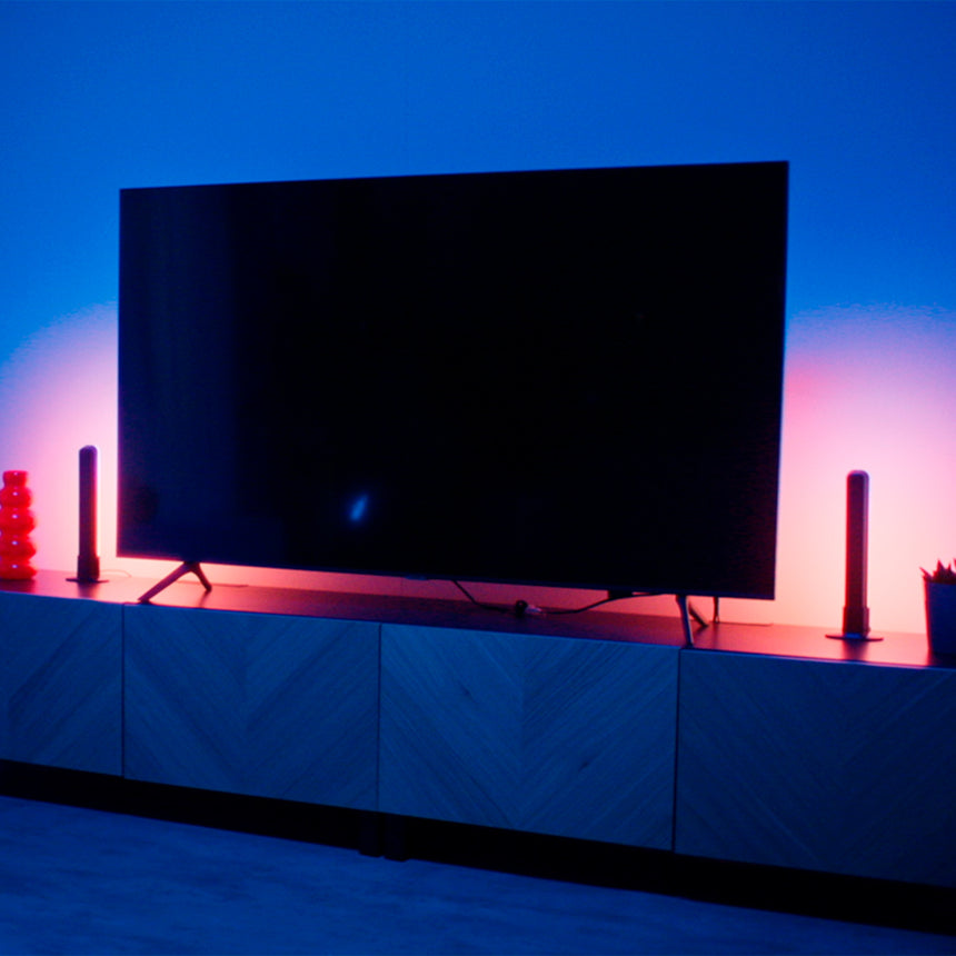 WiZ Tubo LED Negro Entertainment 8,2W 1040lm (2 uds) 9514865211 - vista alternativa | Philips