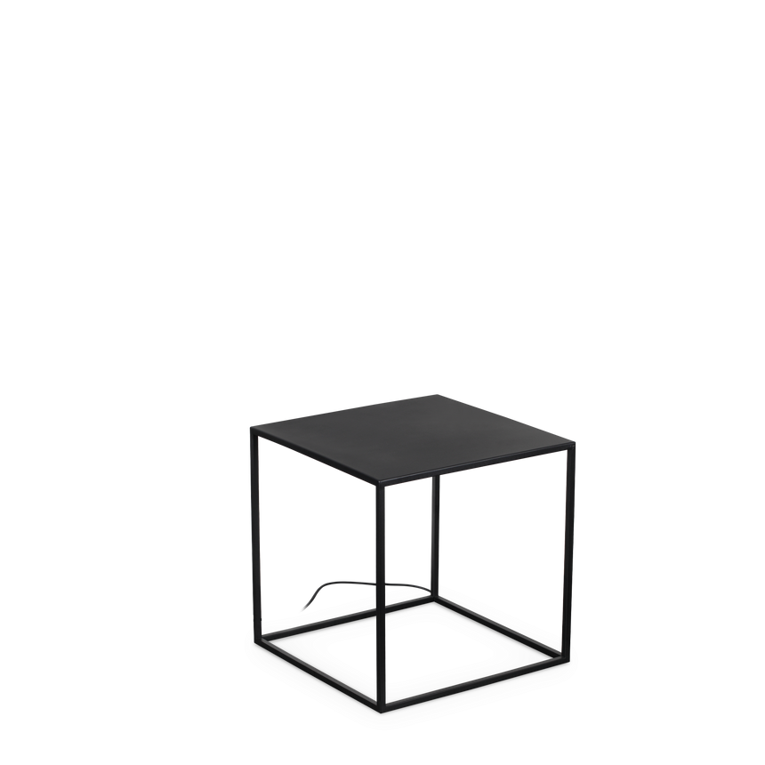 Baliza de exterior Ideal Lux Ipotesi negro LED 16W IP44 50cm 300658