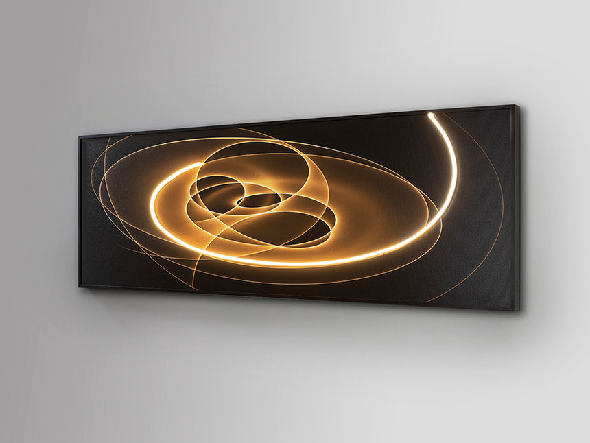 Schuller Trazados Cuadro con luz LED 50x150 301954