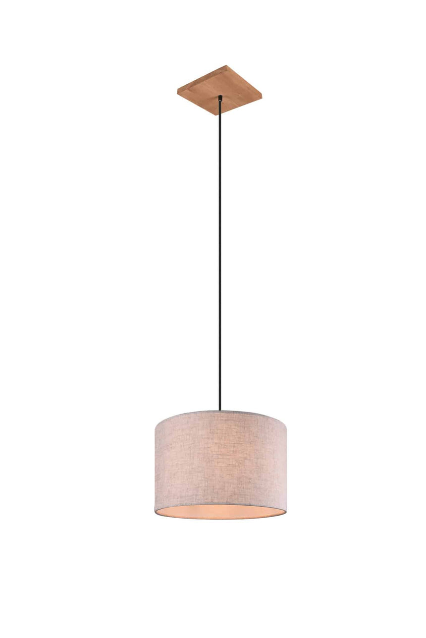 Trio Elmau Antique Nickel Metal Pendant Lamp 302100130