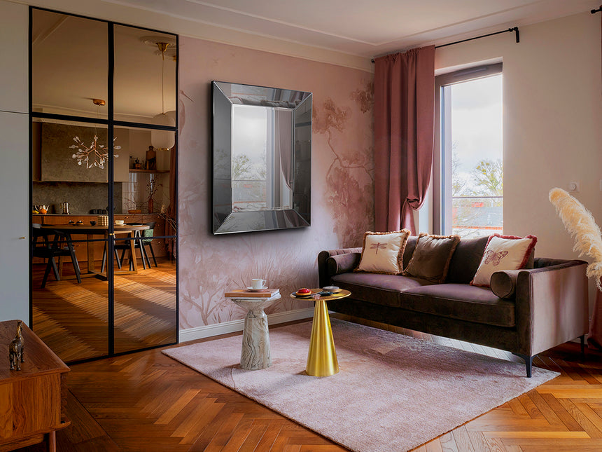Espejo arco Schuller Roma plata y smoke 81x110cm 302548 - vista alternativa