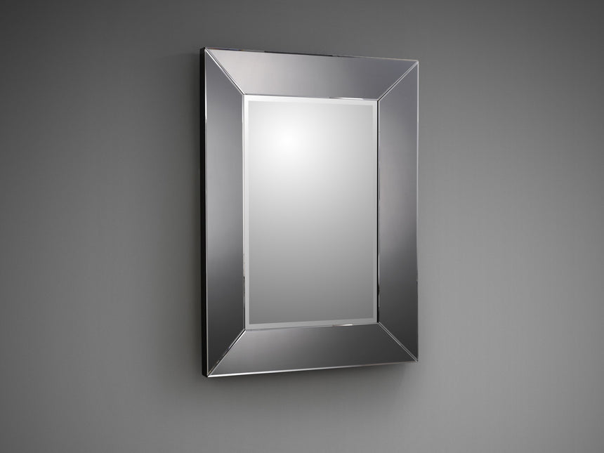 Espejo arco Schuller Roma plata y smoke 81x110cm vista 2