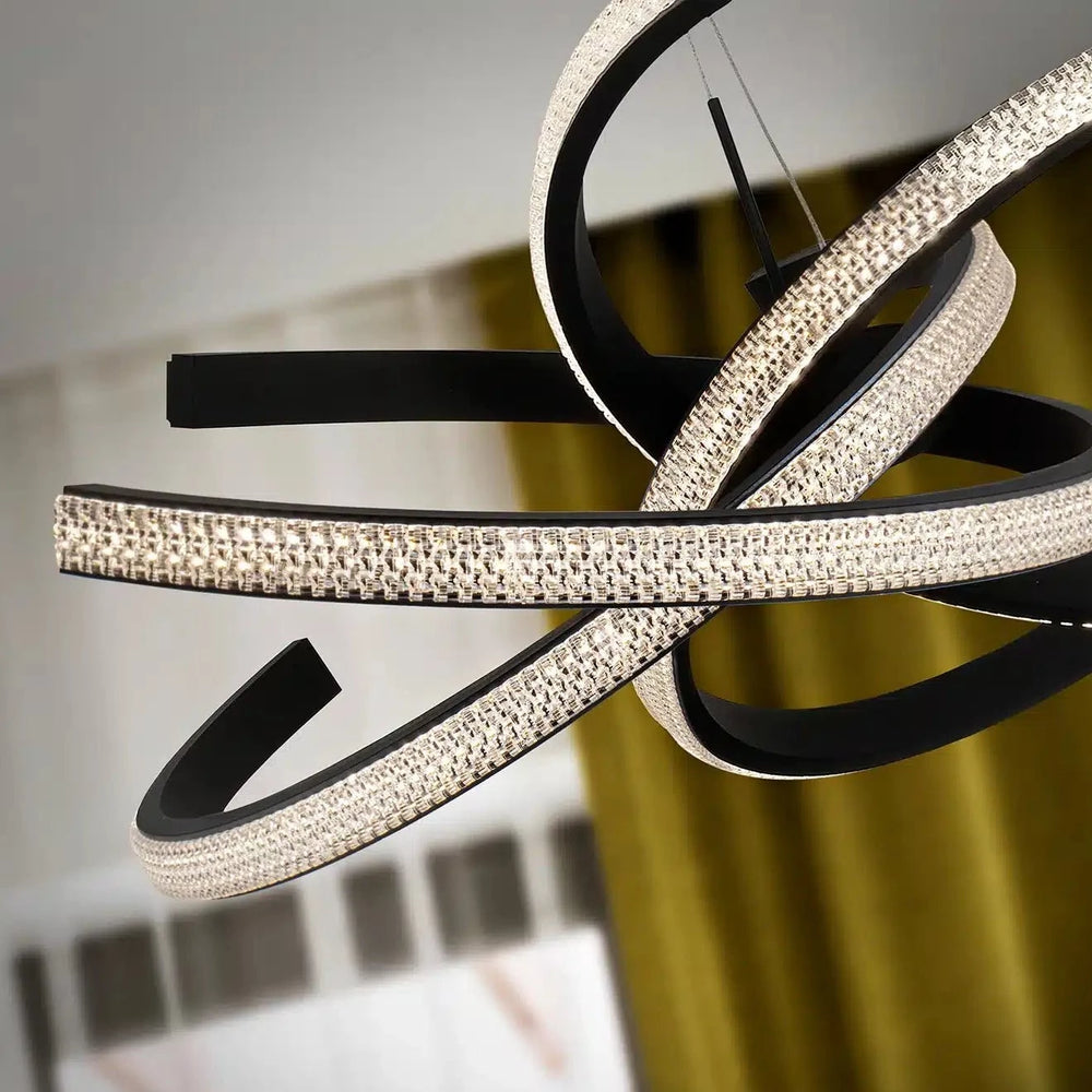 Schuller Ring II LED Pendant Light 70Ø Black 302975