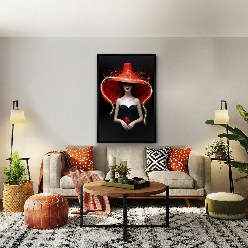 Schuller Tocado Cuadro con luz LED 80x120 304122