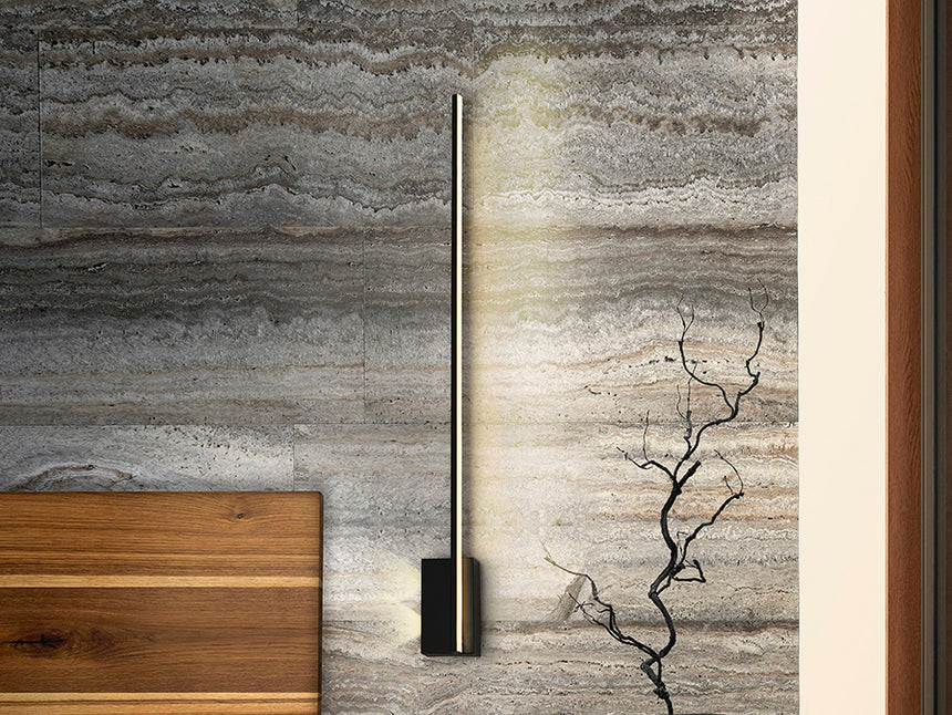 Schuller Stick Lámpara pared aplique 3 luces negro 304252