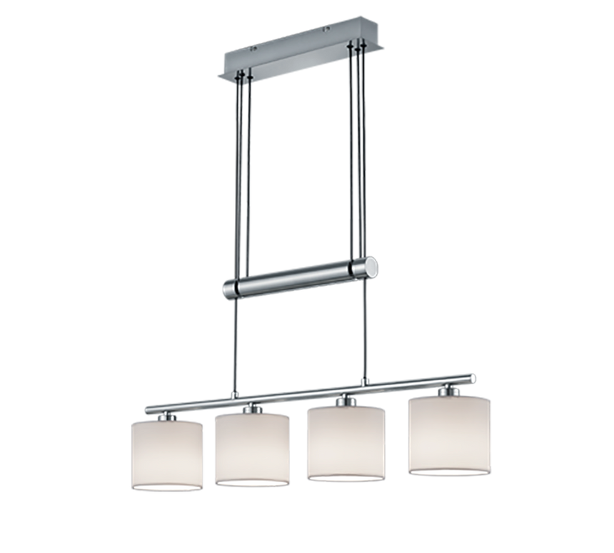 Trio Garda Matte Nickel Metal Pendant Lamp 305400401