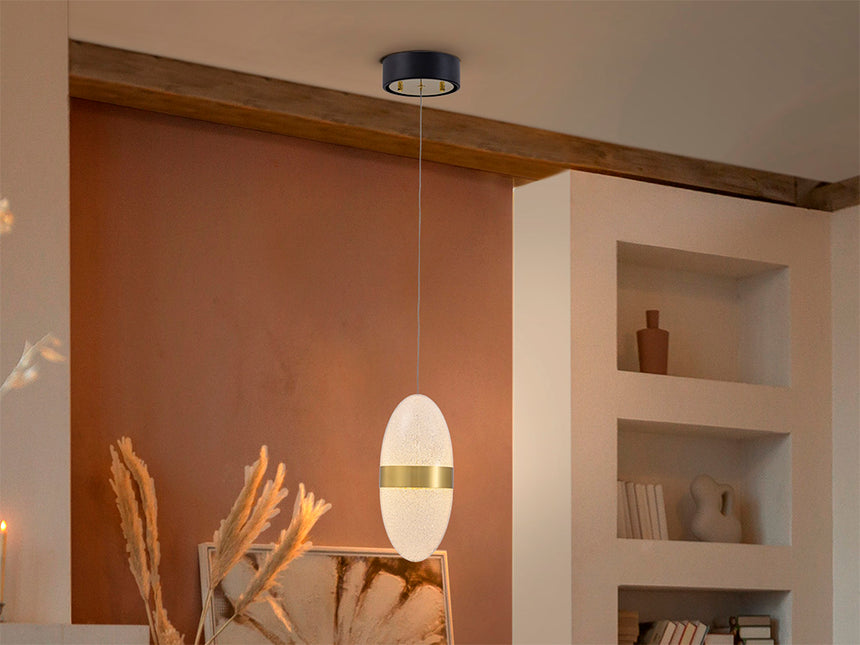 Schuller Garden Pendant Ceiling Lamp 1 Light Black Bronze 305617