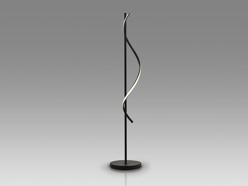 Lámpara de pie de salón Schuller Boa LED negro 3000K 170cm 307758 - imagen 6