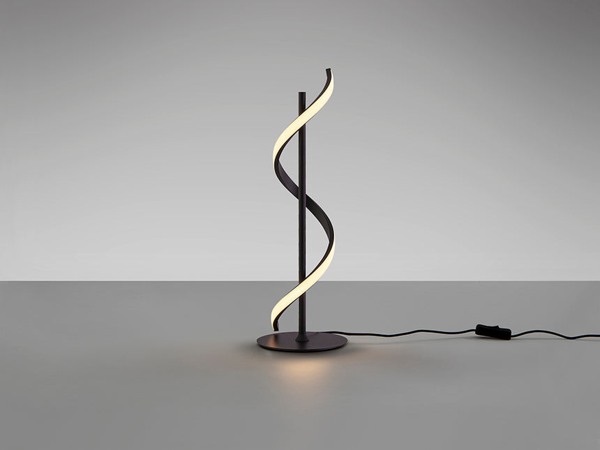 Lámpara de sobremesa Schuller Boa grande LED negro 3000K 60cm 307965 - imagen 4