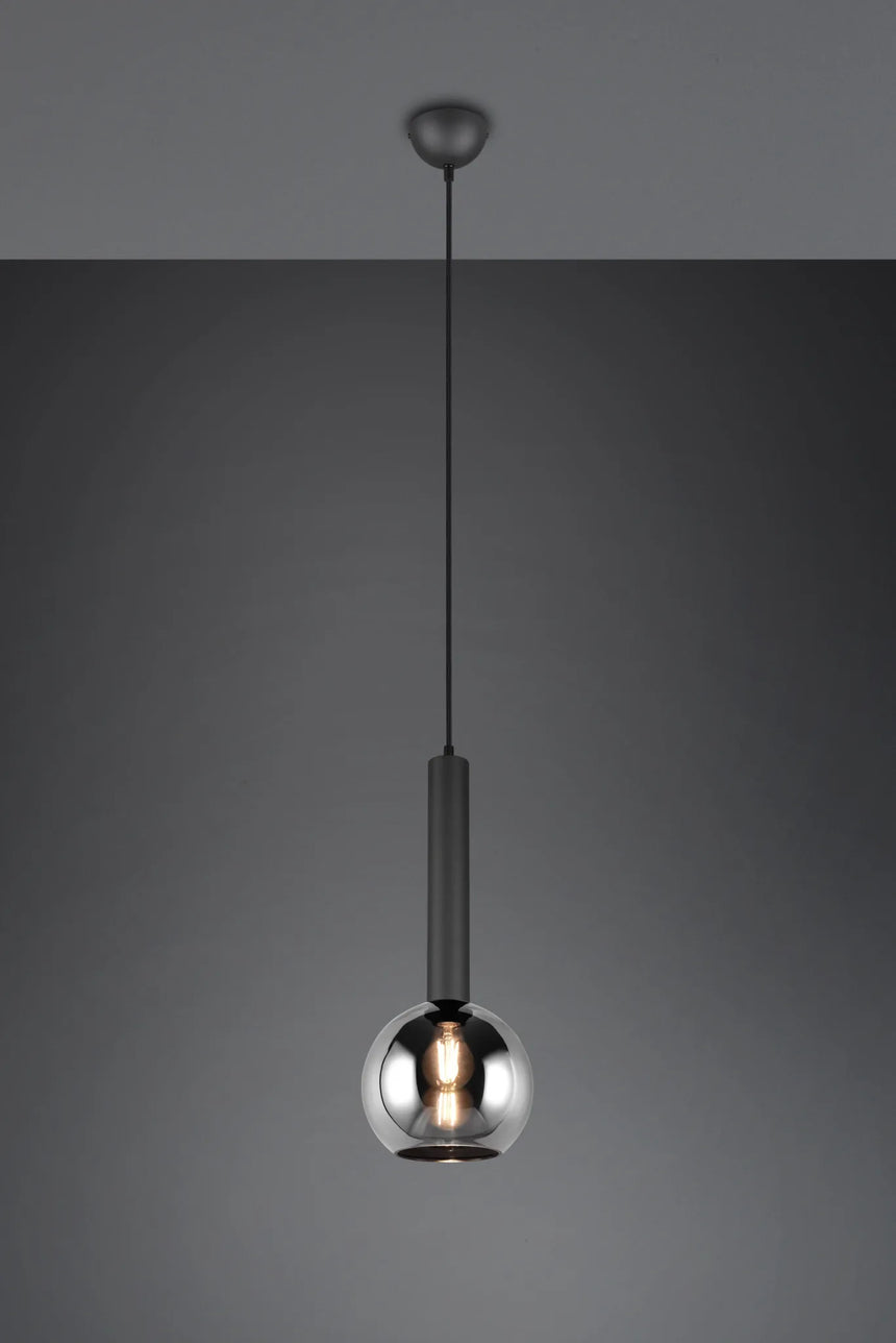 Trio Clayton Lámpara colgante negro 310300132