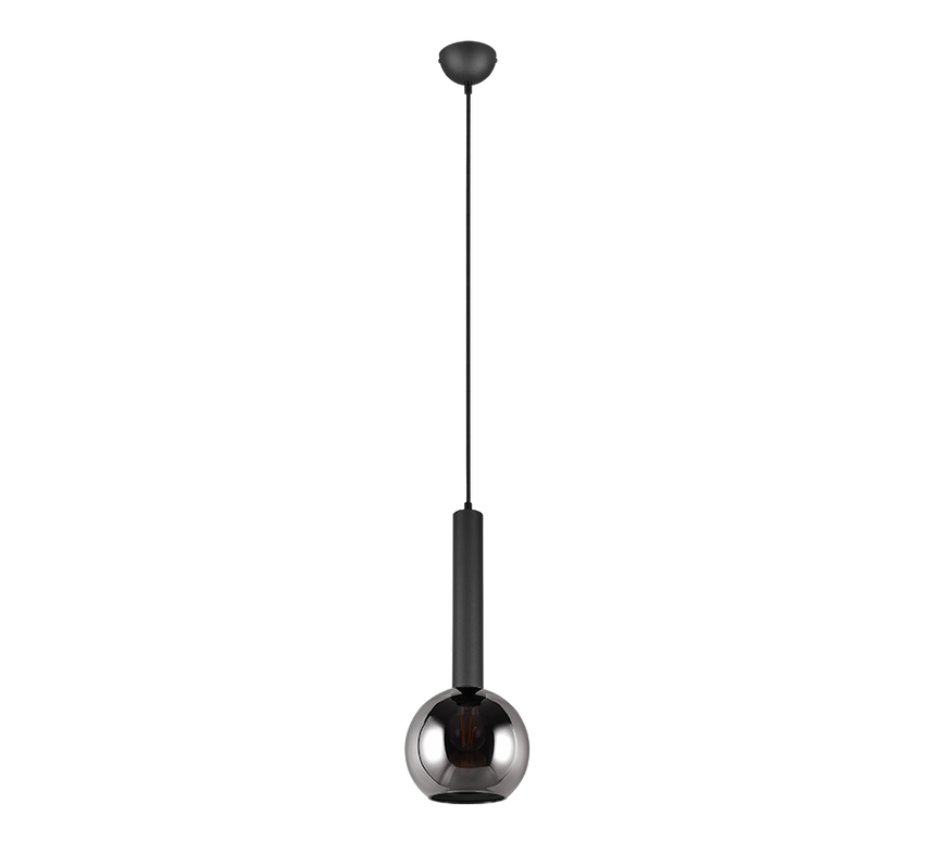 Trio Clayton Pendant Lamp Black 310300132