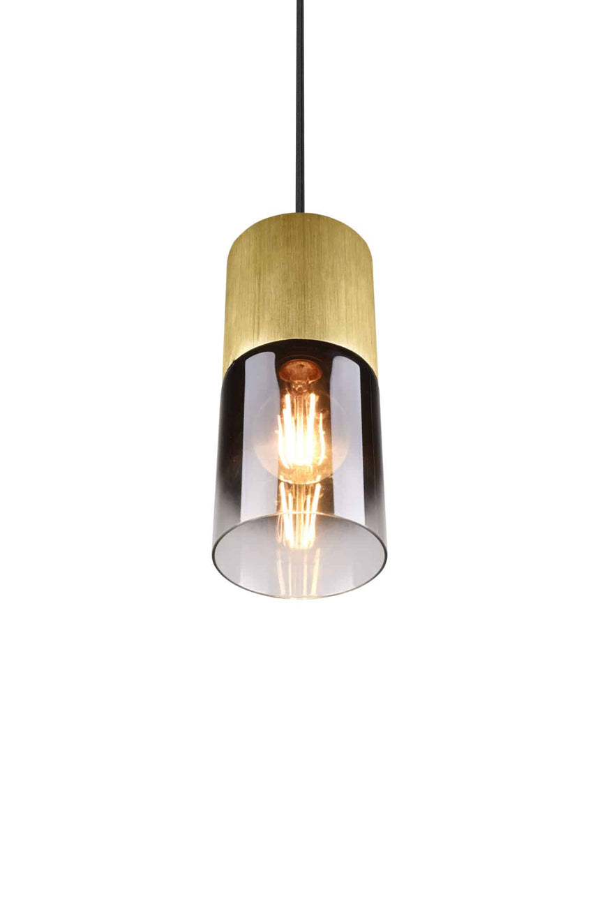 Trio Robin Matte Bronze Metal Pendant Lamp 310600154