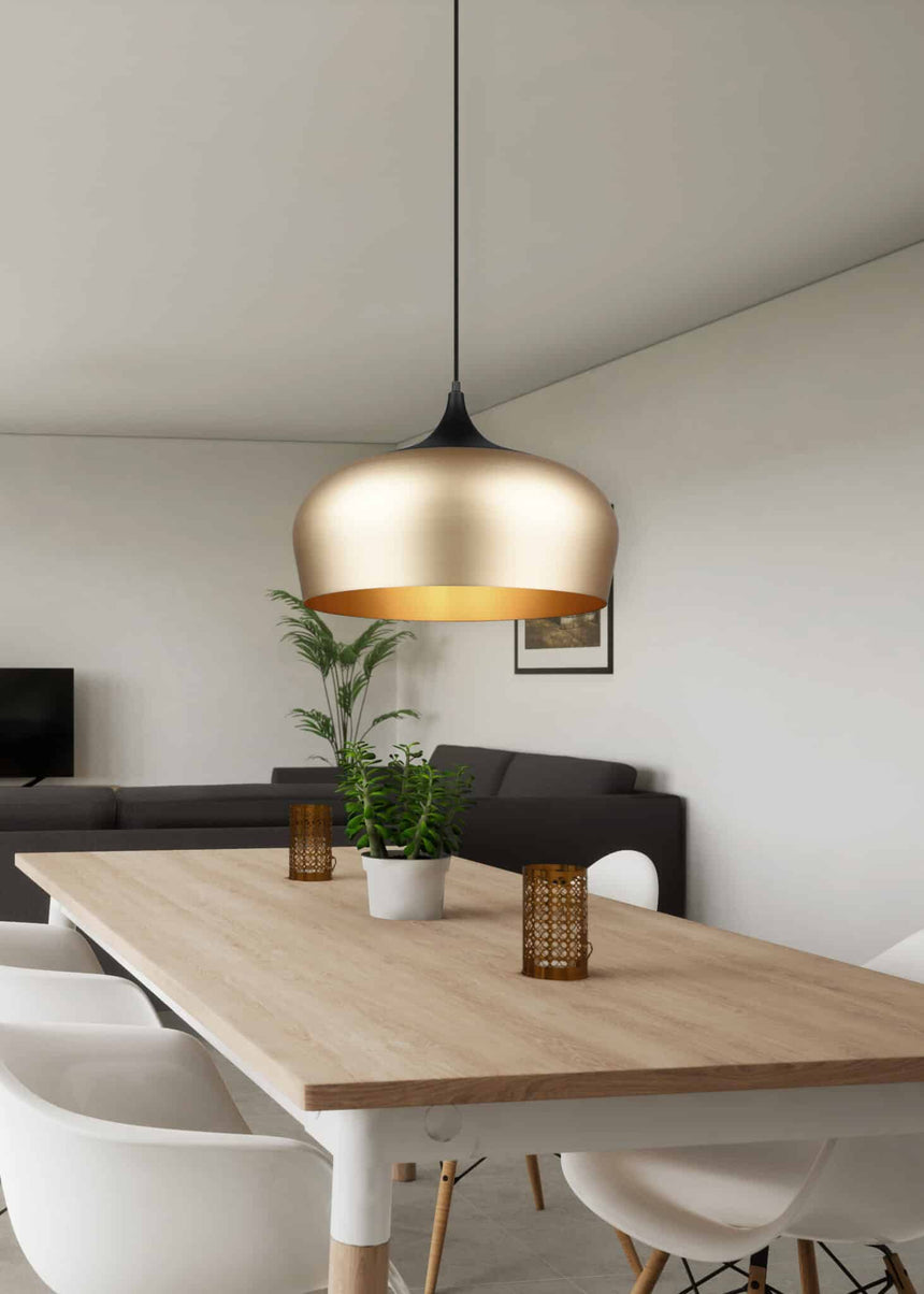 Trio Chiron Matte Bronze Aluminum Pendant Lamp 310890108