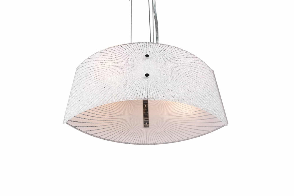 Trio Elisa Chrome Metal Pendant Lamp 312200200