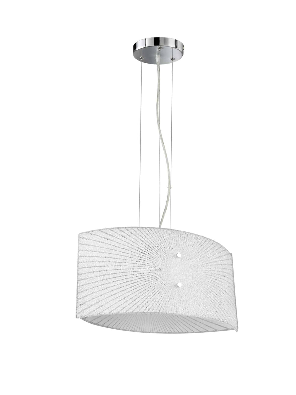 Trio Elisa Chrome Metal Pendant Lamp 312200200