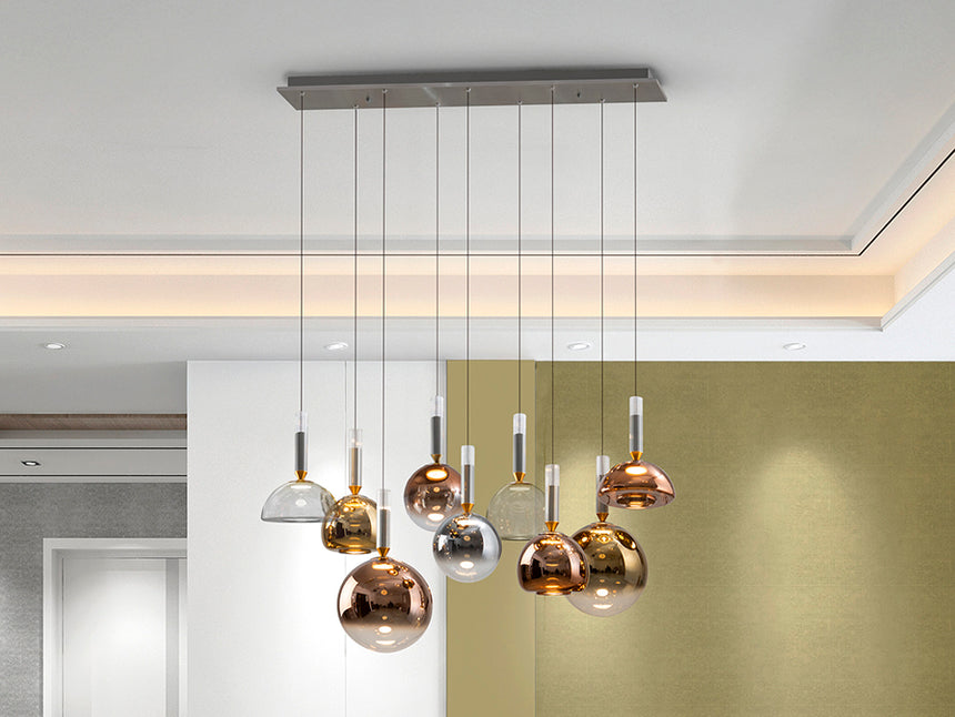 Schuller Charlize Lámpara 9 luces Colores 312356