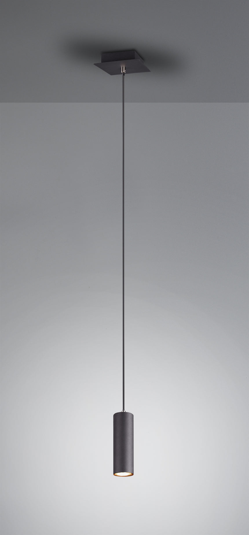 Trio Marley Black Mat Metal Pendant Lamp 312400132