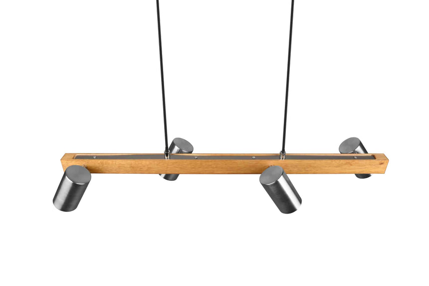 Trio Marley Lámpara colgante de metal níquel mate 312490407