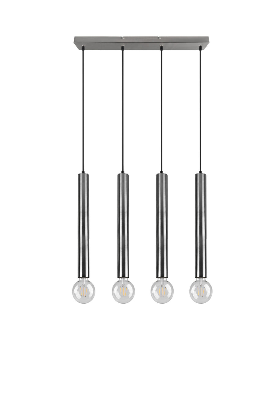 Trio Clermont Lámpara colgante de metal níquel mate 313400407