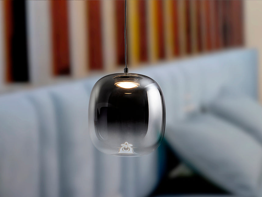 Schuller Onice Lámpara 1 luz negro smoke 314107