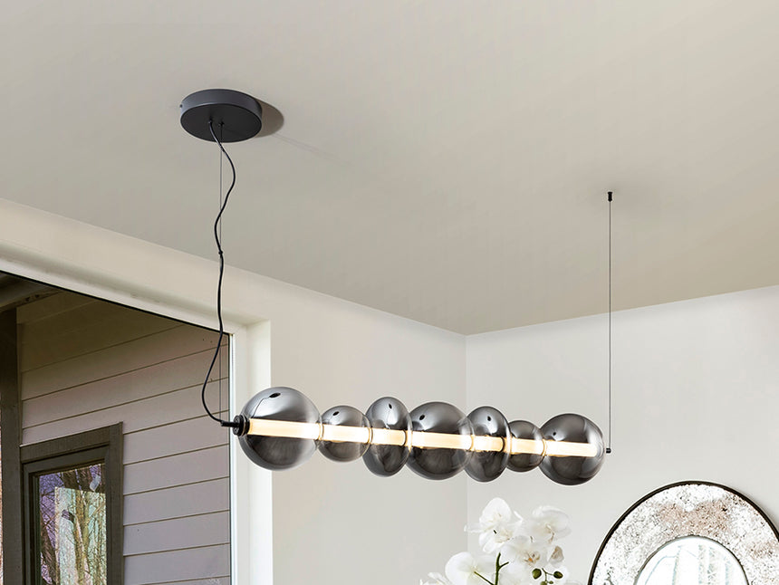 Schuller Gladis Lámpara Grande negro smoke 314978