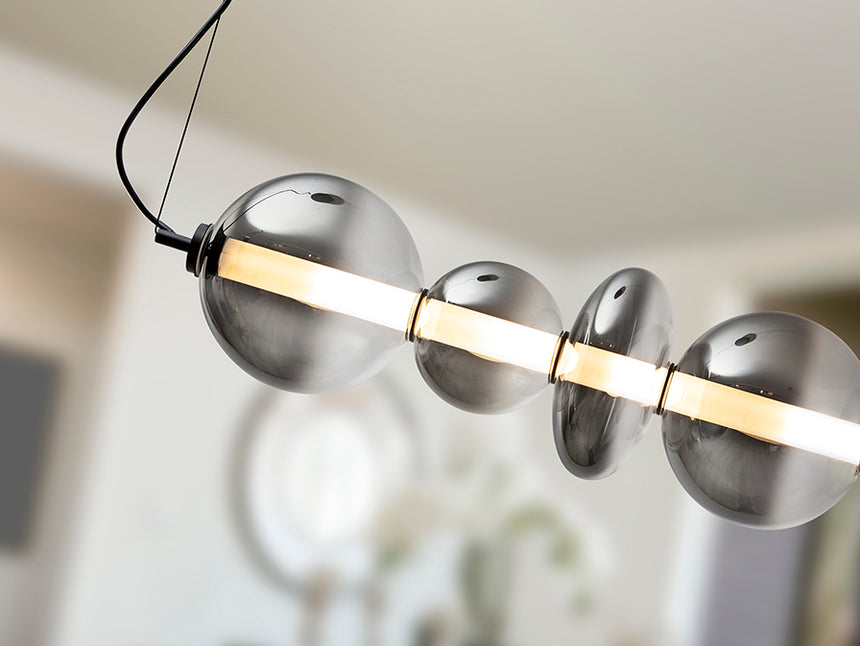 Schuller Gladis Lámpara Grande negro smoke 314978