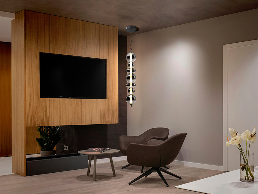 Schuller Gladis Lámpara Grande negro smoke 314978