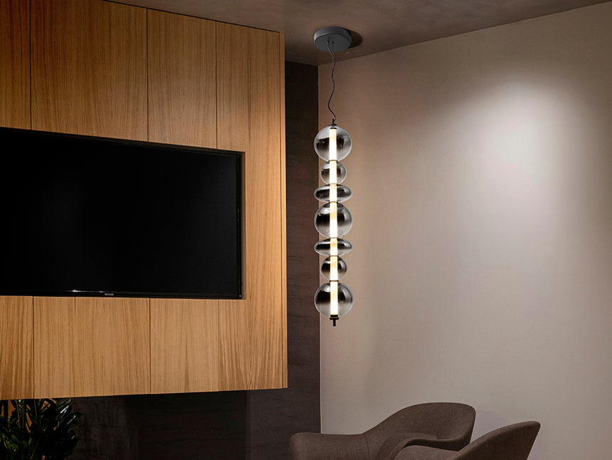 Schuller Gladis Lámpara Grande negro smoke 314978