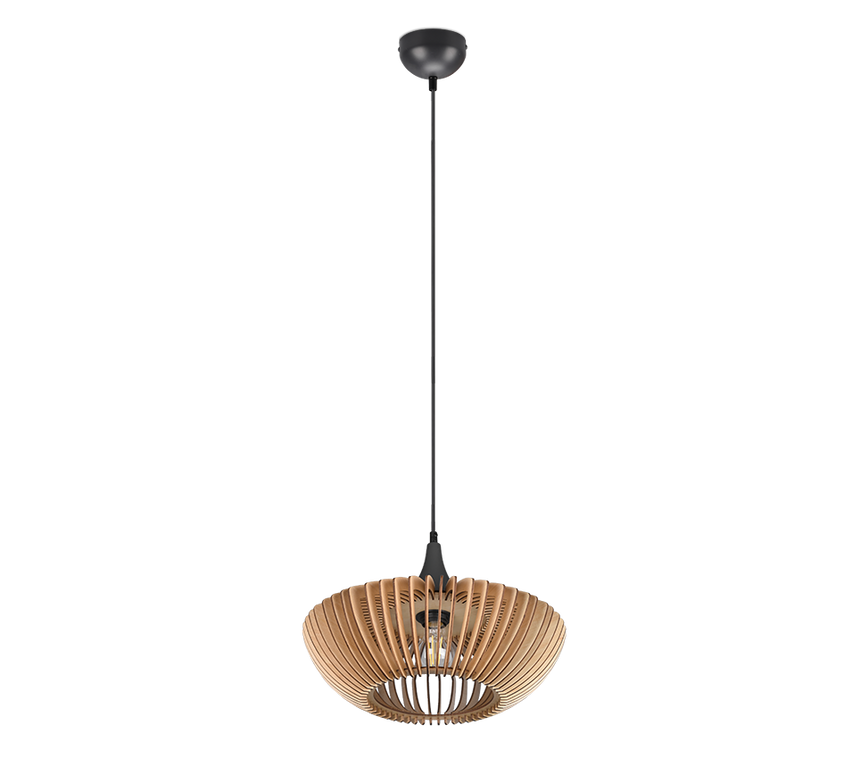 Lámpara de techo colgante Trio Colino LED antracita 3000K 150cm 315900142