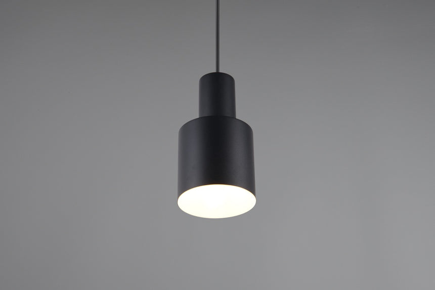Trio Agudo Pendant lamp 1L black 319400132