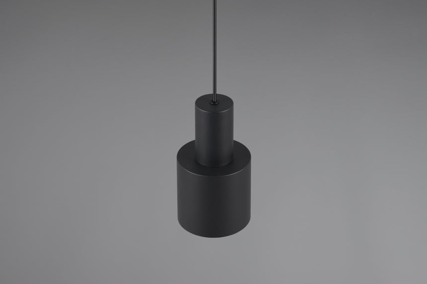 Trio Agudo Pendant lamp 1L black 319400132