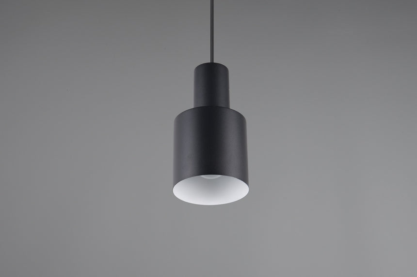 Trio Agudo Pendant lamp 1L black 319400132