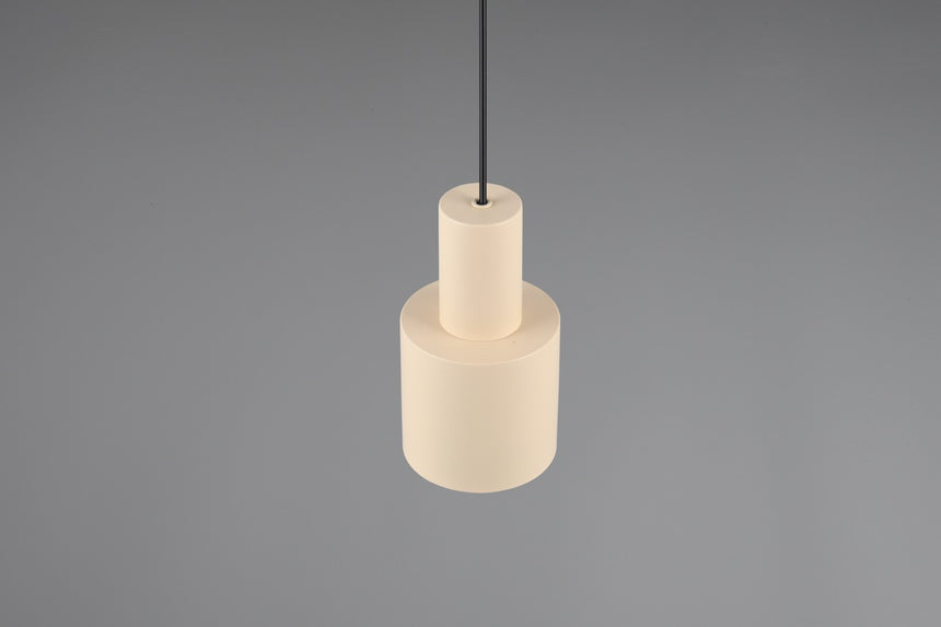 Trio Agudo Lámpara colgante 1L beige 319400144