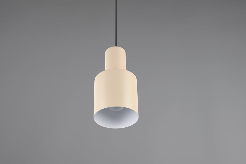 Trio Agudo Lámpara colgante 1L beige 319400144