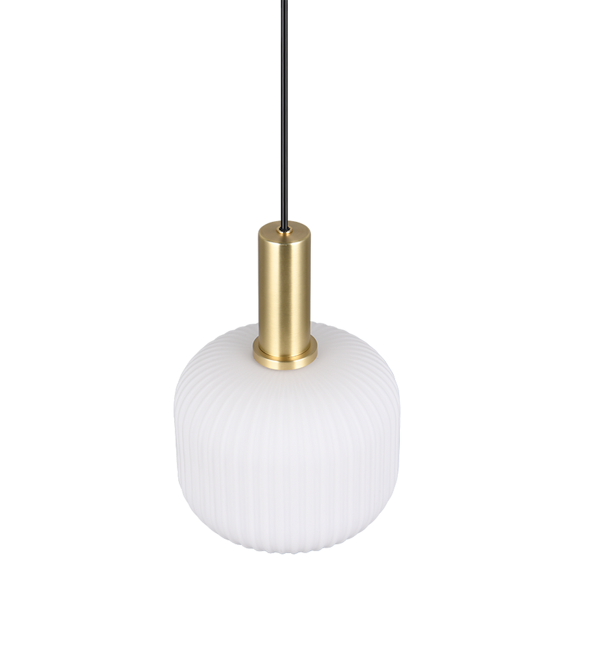 Lámpara de techo colgante Trio Diva bronce mate 150cm 319800108 - vista 5