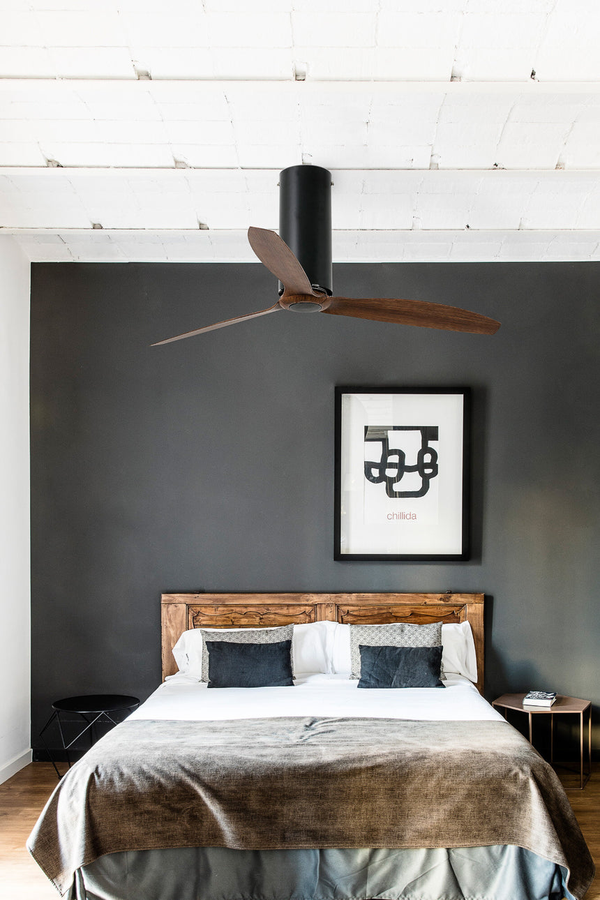 Faro Tube Fan Ventilador sin luz metal policarbonato