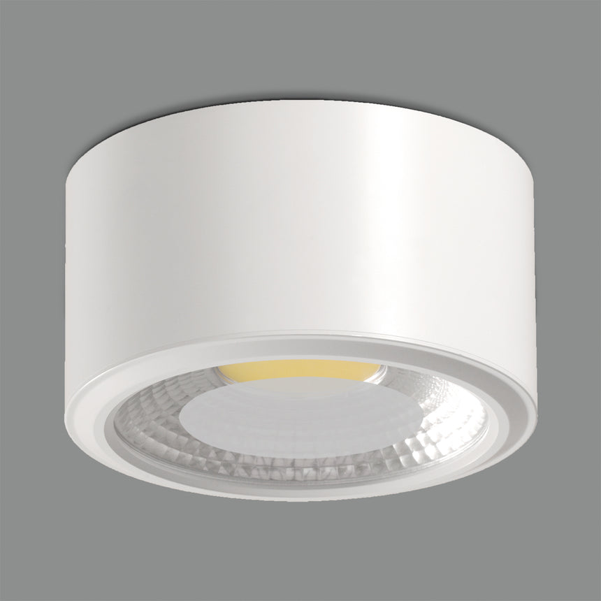 ACB Studio Ceiling Light 3235/12 White, LED 12W 3000K 1118lm, CRI90, Integrated LED P32351B