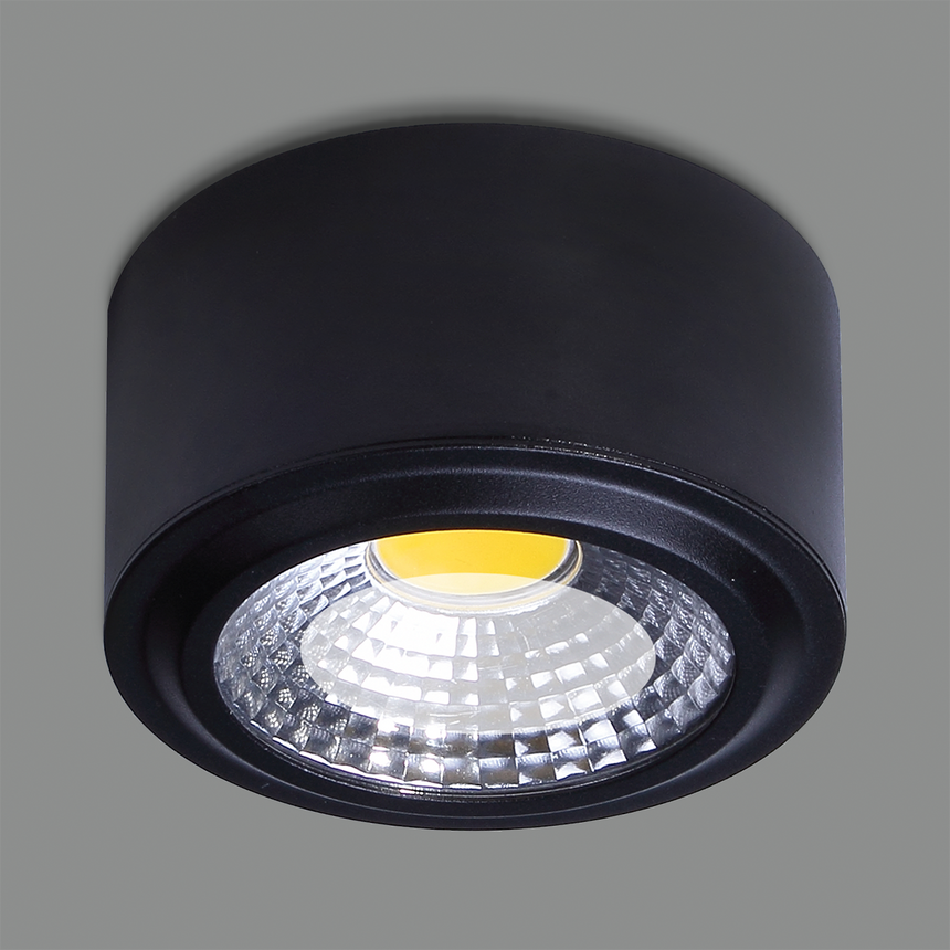 ACB Studio Plafón LED Negro 12W 3000K P32351N