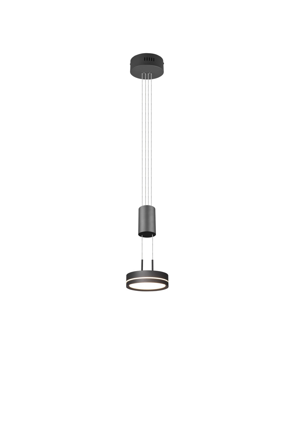 Trio Franklin Anthracite Aluminum LED Pendant Lamp 326510142