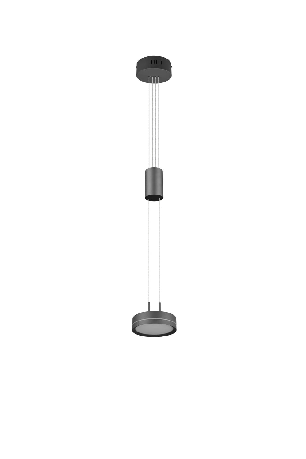 Trio Franklin Anthracite Aluminum LED Pendant Lamp 326510142