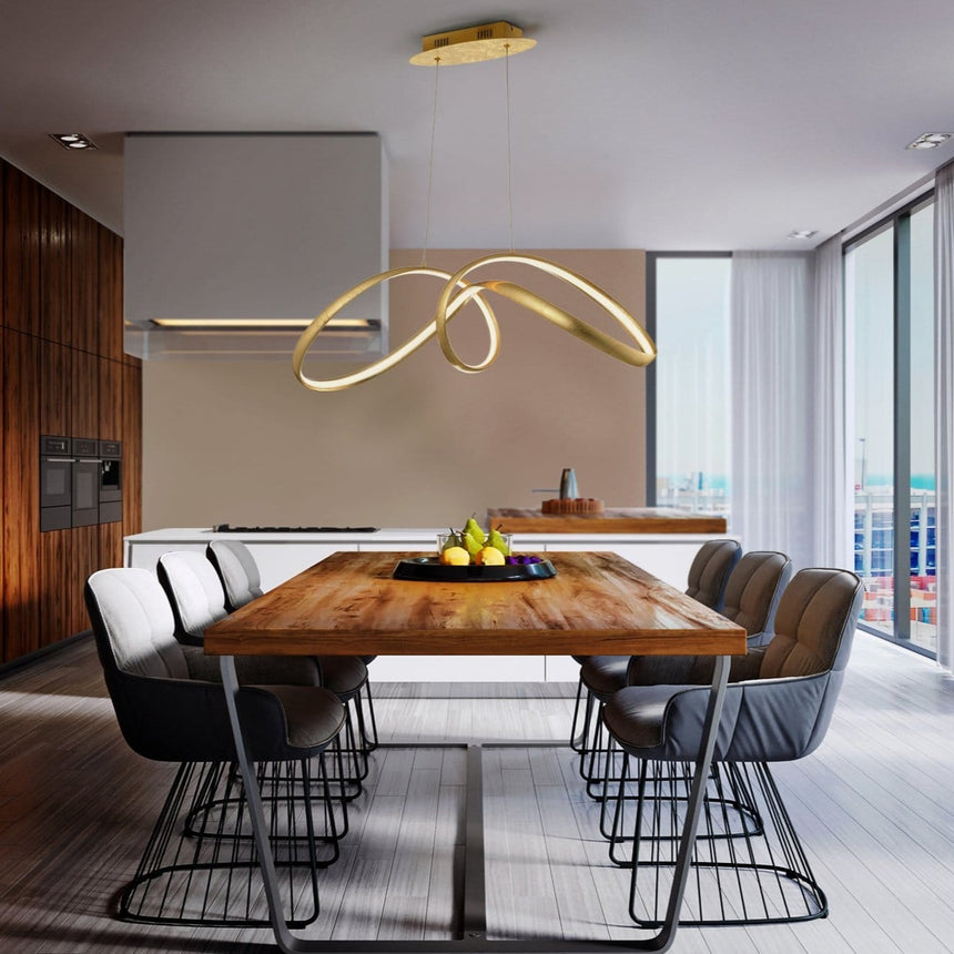 Schuller Lia Lámpara de techo colgante pan oro 328326