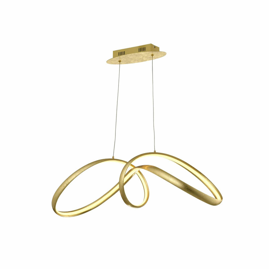 Schuller Lia Lámpara de techo colgante pan oro 328326