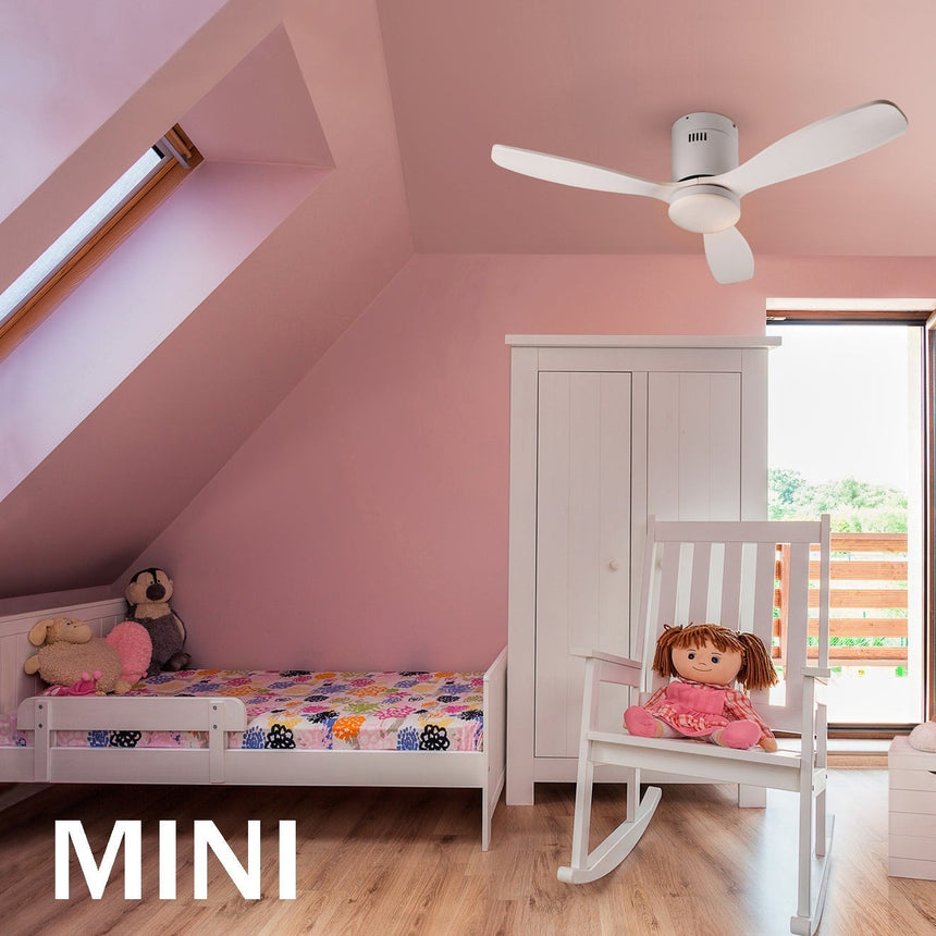 Schuller Siroco Mini Adjustable White Fan 329361D