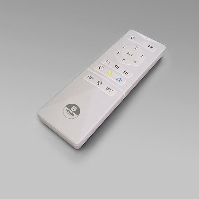 Schuller Siroco Mini Fan black and dimmable walnut 329385D