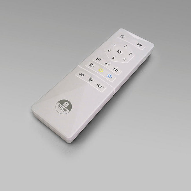 Ventilador de techo Schuller Siroco Mini LED blanco madera CCT regulable Ø107cm 329361D - imagen 4