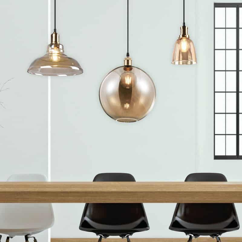 Trio Aldo Matte Nickel Metal Pendant Lamp R30731007