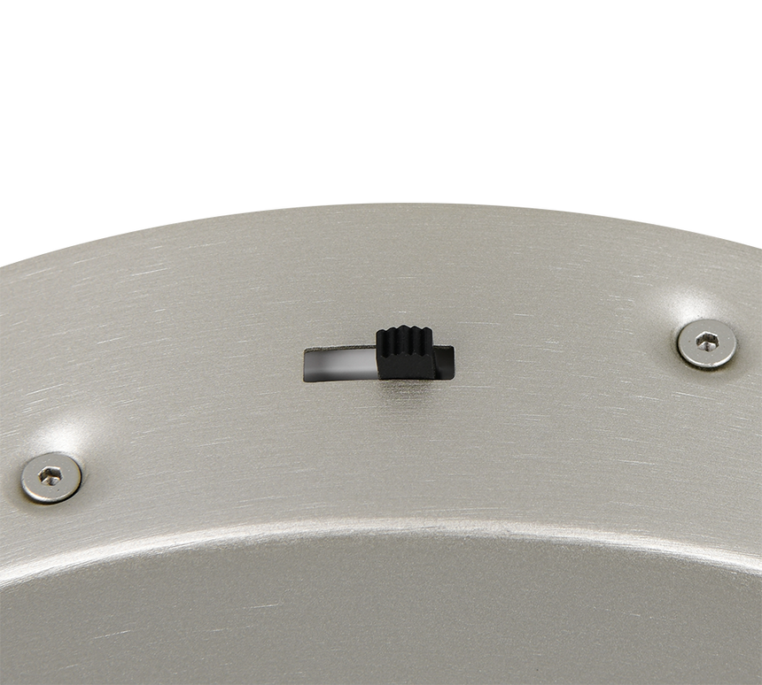 Lámpara de techo colgante Trio Amador LED níquel mate 150cm 331010107