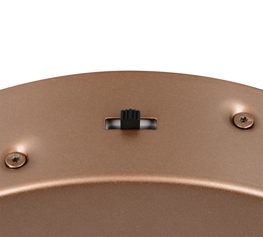 Lámpara de techo colgante Trio Amador LED marrón café 150cm 331010165