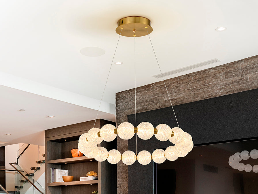 Schuller Roxan Pendant Ceiling Lamp Gold D57 332619