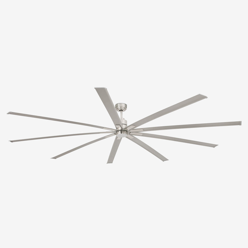 Faro MANHATTAN XL LED Ventilador con luz DC cuerpo y palas de aluminio 33496